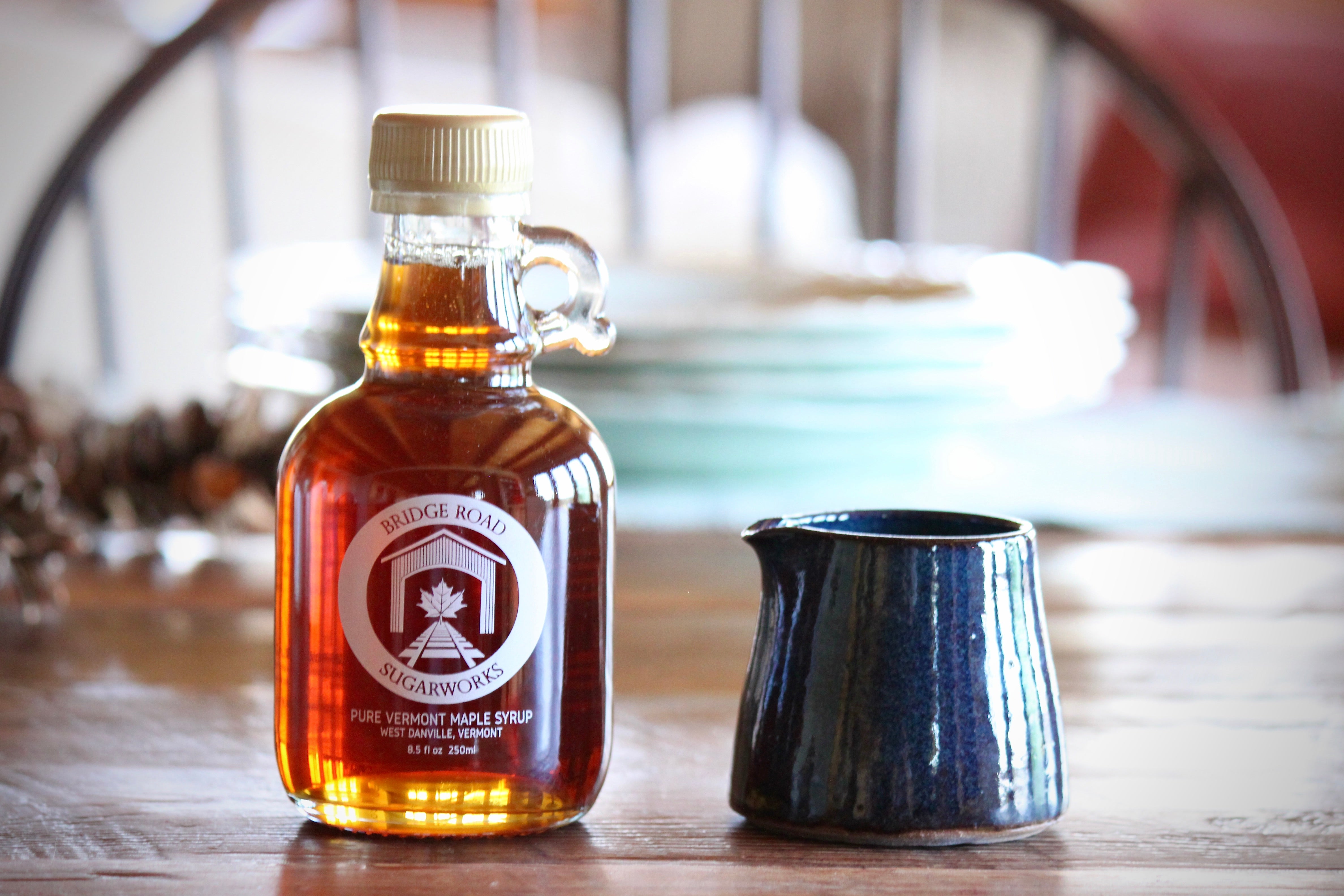 Maple Syrup and Pitcher Gift Box