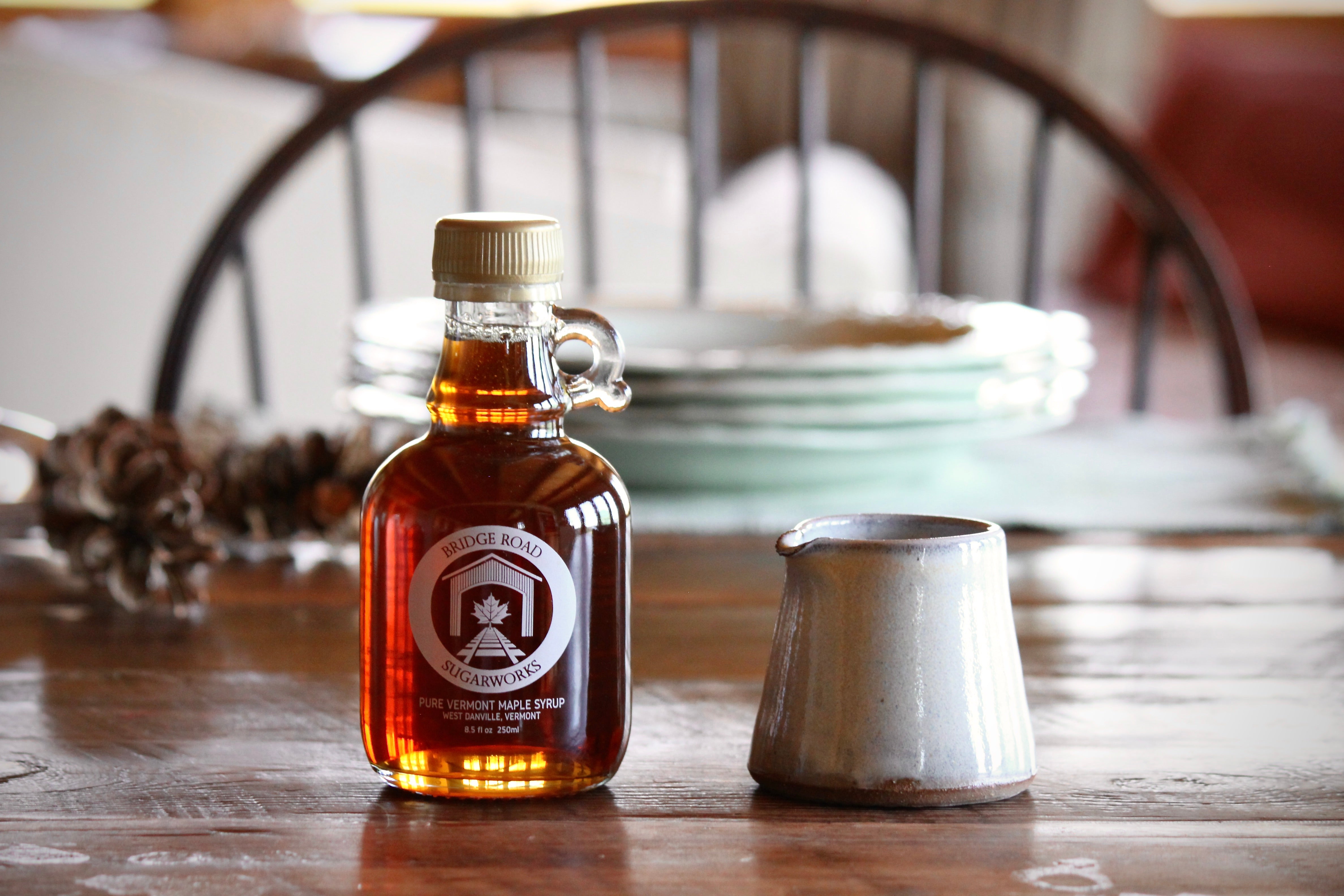 Maple Syrup and Pitcher Gift Box